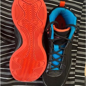 REEBOK. Black, Orange, Blue